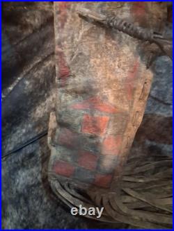1800s NATIVE AMERICAN PARFLESH QUIVER ARROWS VERY NICE QUALITY! HTF RARE