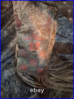 1800s NATIVE AMERICAN PARFLESH QUIVER ARROWS VERY NICE QUALITY! HTF RARE