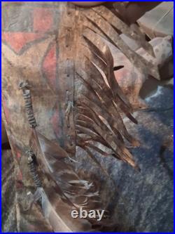 1800s NATIVE AMERICAN PARFLESH QUIVER ARROWS VERY NICE QUALITY! HTF RARE