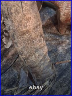 1800s NATIVE AMERICAN PARFLESH QUIVER ARROWS VERY NICE QUALITY! HTF RARE