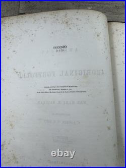 1853 RARE Native American History Book American Aboriginal Portfolio Plates
