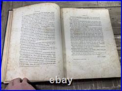 1853 RARE Native American History Book American Aboriginal Portfolio Plates