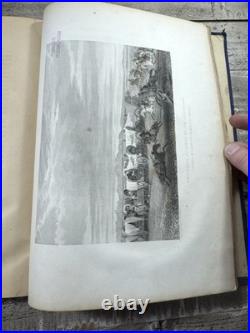 1853 RARE Native American History Book American Aboriginal Portfolio Plates