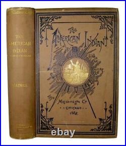 1888 Rare American Indian Native Life War Religion Rituals Dances Weapons Occult