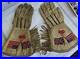 19th-C-Rare-Native-American-Indian-Duel-Flag-Gauntlet-Gloves-USA-British-01-gj