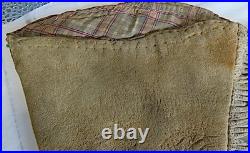 19th. C. Rare Native American Indian Duel Flag Gauntlet Gloves, USA & British