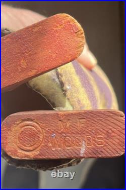 2 MARY FRANCES WOODS NATIVE AMERICAN INDIAN DOLLS! VERY OLD RARE! Hand Painted 2 MARY FRANCES WOODS NATIVE AMERICAN INDIAN DOLLS! VERY OLD RARE! Hand Painted