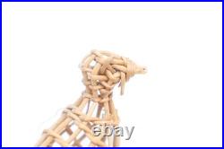 2 RARE Hupa Yurok Karuk Openwork Basket Native American FIGURAL BIRDS EFFIGIES