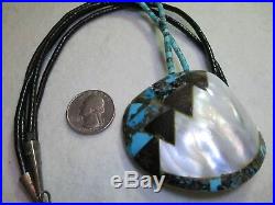 2 Santo Domingo Pueblo Shell Gemstone Necklaces Pawn Antique Museum Quality Rare