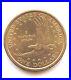 2000-P-SACAGAWEA-Dollar-Cheerios-Coin-US-Gold-RARE-One-estate-Owner-01-fscs