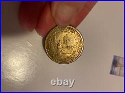 2000 P SACAGAWEA Dollar Cheerios Coin US Gold RARE One ungraded