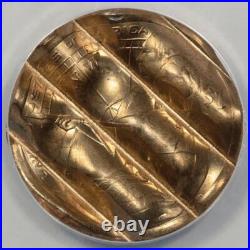 2014 D ANACS MS60 Mint Waffle Cancelled Native American Sacagawea Dollar Rare