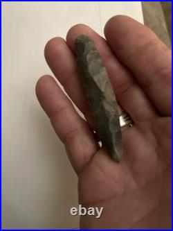 3 Dual Point Flint Blade. A Rare Find