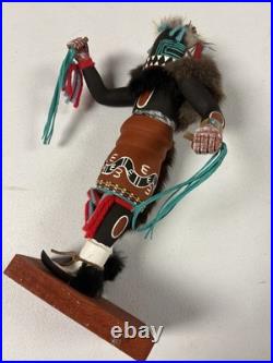A New Hopi Kachina Rare Ogre 13 Inches Signed Largo Native American Indian