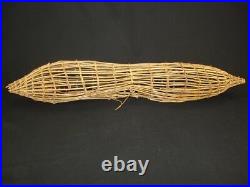 A Rare Washoe Fish Trap, Native American Indian basket, circa 1908