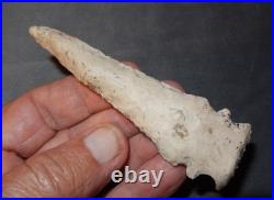 A Very Nice & Very Rare Double Notched Dagger Knife Found In Tennessee N261