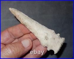 A Very Nice & Very Rare Double Notched Dagger Knife Found In Tennessee N261