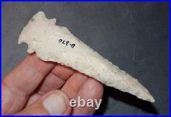 A Very Nice & Very Rare Double Notched Dagger Knife Found In Tennessee N261