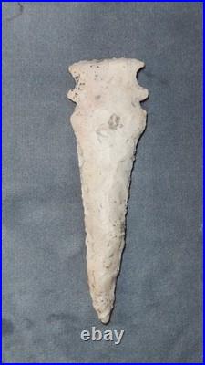 A Very Nice & Very Rare Double Notched Dagger Knife Found In Tennessee N261