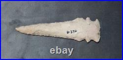 A Very Nice & Very Rare Double Notched Dagger Knife Found In Tennessee N261