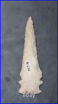 A Very Nice & Very Rare Double Notched Dagger Knife Found In Tennessee N261