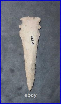 A Very Nice & Very Rare Double Notched Dagger Knife Found In Tennessee N261