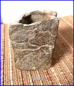 AMAZING! Native American Stone Reliquary Ca. 1000CE. ARKANSAS FIND. RARE