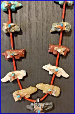 AMAZING and RARE NATIVE AMERICAN FETISH Necklace PLEASE READ