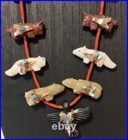 AMAZING and RARE NATIVE AMERICAN FETISH Necklace PLEASE READ