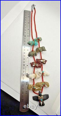 AMAZING and RARE NATIVE AMERICAN FETISH Necklace PLEASE READ