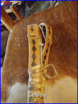 ANTIQUE 1920s LOUISIANA CHOCTAW STICKBALL STICKS! DECORATED VERY RARE SUPER