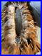 ARTURO-BURRAY-OLSON-Beverly-Hills-RARE-Native-American-Suede-Feathers-Beads-READ-01-okq