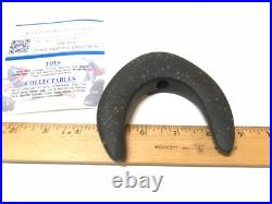 AUTHENTIC Native American Mich. RARE Cresent Winged Polished Bannerstone G10