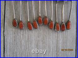 Alice Quam Coral Earrings, Rare