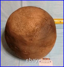 Ancient Native American Artifacts Fired Pottery Vessell. Rare Dig Find