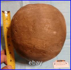 Ancient Native American Artifacts Fired Pottery Vessell. Rare Dig Find