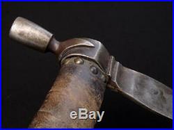 Antigue & Very Rare 19th C. Hudson Bay Native American Axe Pipe Tomahawk