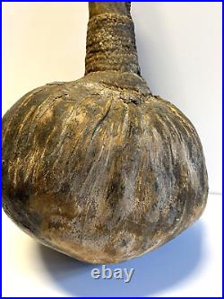 Antique Apache Native American Indian Gourd Canteen RARE 1860's 1890's