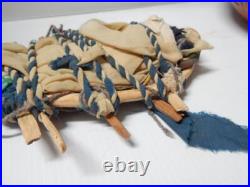 Antique California Mission Chumash Toy / Doll Sized Cradleboard Rare To Find