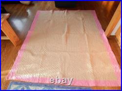 Antique Lakota Star Quilt 44 x 88 Applique Sioux Native American RARE Thus