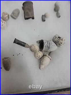 Antique Native American Bulletts Rare! Artifacts