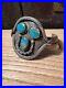 Antique-Native-American-Coin-Silver-And-Turquoise-Bracelet-Early-Piece-RARE-01-nwbe