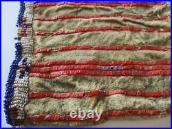 Antique Native American Indian Bag Pouch Plain Indian Sioux Rare Masterful Art