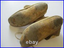 Antique Native American Indian Moccasins Plain Indian Sioux Rare Masterful Art