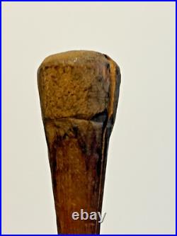 Antique Native American Indian Wood RARE Blunt Point Arrow to Stun Prey # F3