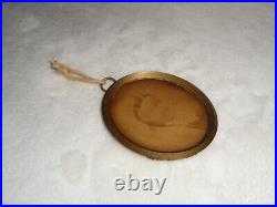 Antique Native American Rare Unique Historical Oval Photo