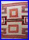 Antique-Navajo-Rug-with-rare-Geometric-Pattern-Large-Native-American-Blanket-01-tmau