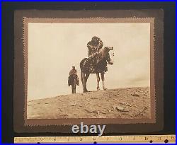 Antique Original Native American Indians, Photograph By William Carpenter, RARE