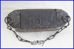 Antique Pacific Northwest Indian Grease Bowl Carved Wood Native American Rare