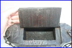 Antique Pacific Northwest Indian Grease Bowl Carved Wood Native American Rare